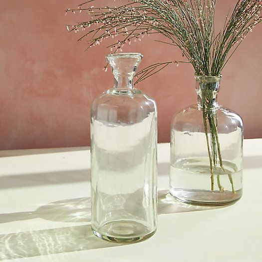 Thick Glass Jug Vase | Terrain