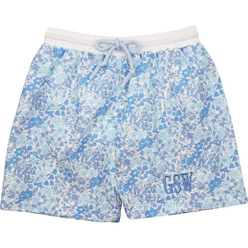 Blue Liberty Swim Trunks - Shipping Mid-March | Cecil and Lou