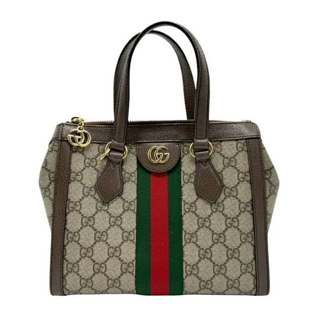 Pre-Owned GUCCI Handbag Shoulder Bag Ophidia GG Canvas Brown Women's 547551 n0023 (Good) | Walmart (US)