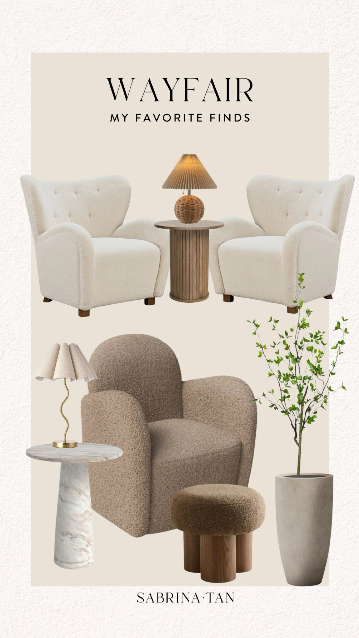 Favorite accent chairs and side tables @wayfair #wayfairpartner #wayfair 

#LTKSaleAlert #LTKHoliday #LTKHome