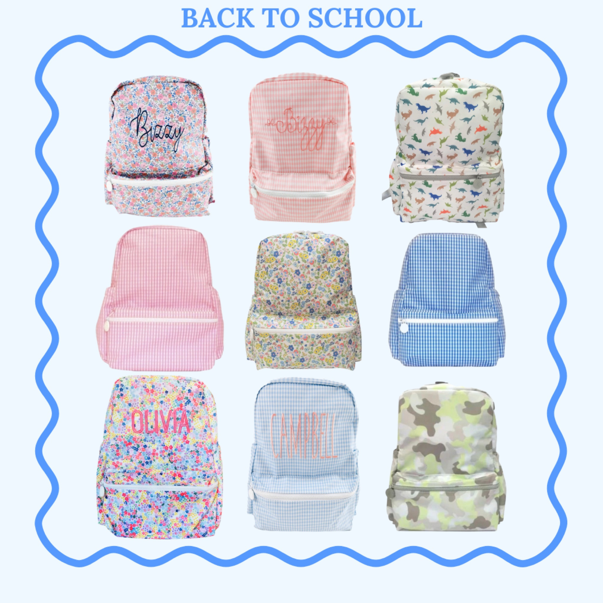 back to school wipeable backpacks 

#LTKBacktoSchool #LTKkids