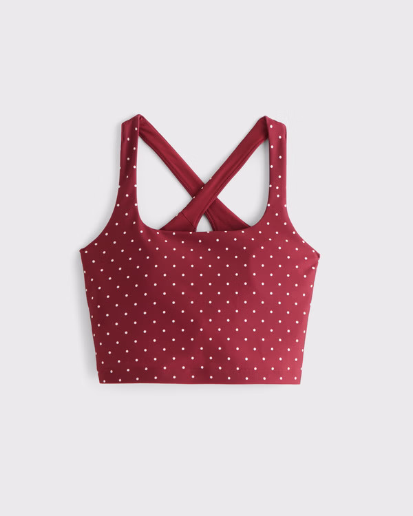 YPB sculptLUX Strappy-Back Tank | Abercrombie & Fitch (US)