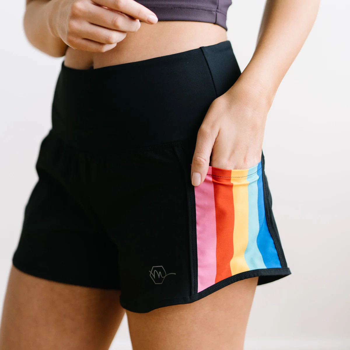 Elite Shorts - 3.5'' - Rainbow | Maven Thread