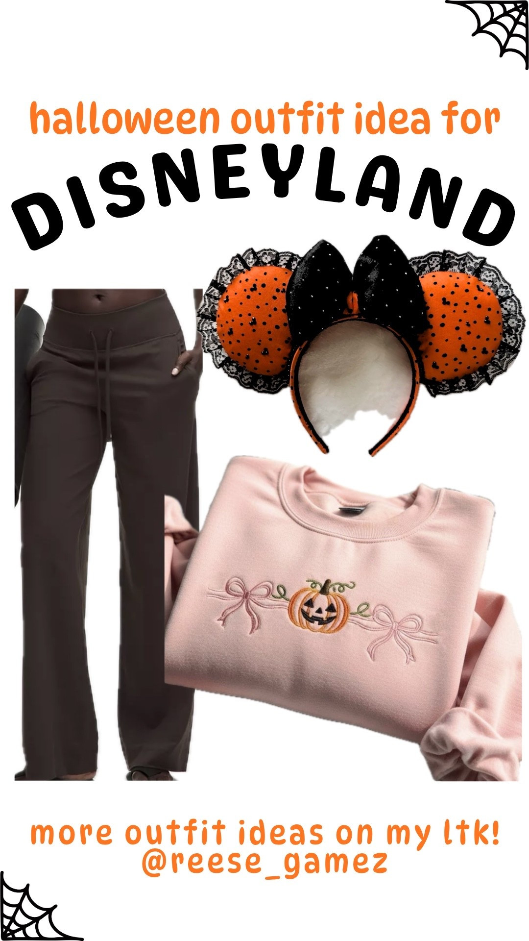 disney halloween outfit 🧡 halloween mickey ears, fall mickey ears, plaid mickey ears, pumpkin crewneck, fall crewneck

#LTKootd #LTKSeasonal #LTKTravel