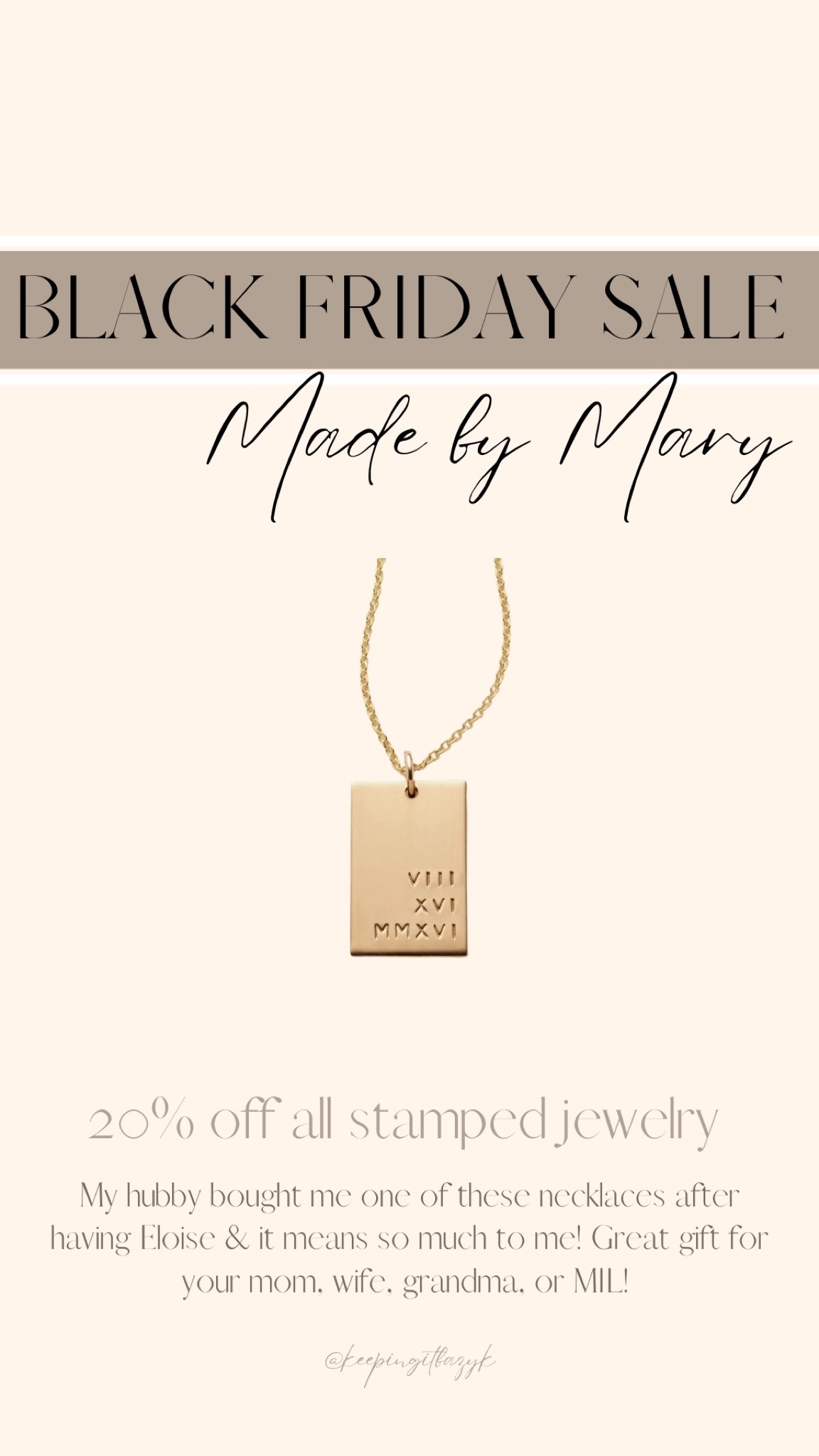 Personalized necklace, push present, Black Friday, gifts for her, women’s gift guide, mother in law gift, gift for grandma, Mother’s Day, gifts for mom

#LTKCyberweek #LTKGiftGuide #LTKunder100
