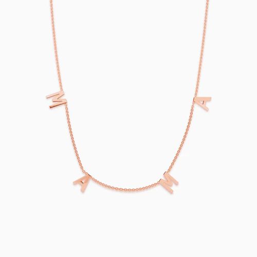 The MAMA Letter Necklace | Mint & Lily