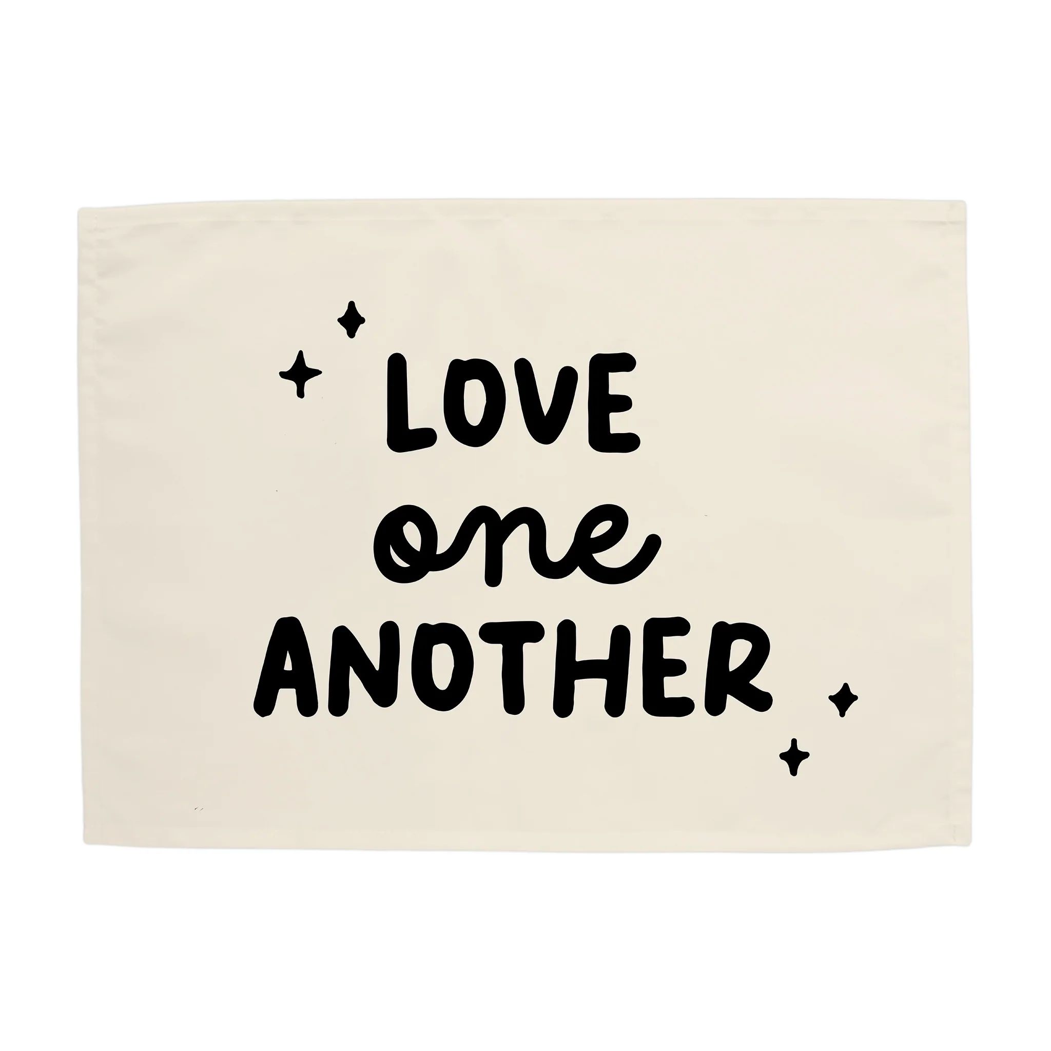 {Natural & Black} Love One Another Banner | Hunny Prints