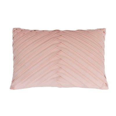 James Pleated Velvet Throw Pillow - Decor Therapy | Target