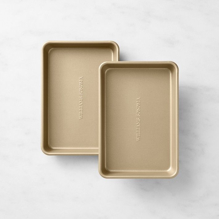 Williams Sonoma Goldtouch® Pro Nonstick 1/8th Sheet Pan, Set of 2 | Williams-Sonoma