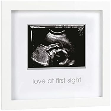 Pearhead Love at First Sight Sonogram Frame, Baby Ultrasound Frame, Baby Shower or Christmas Gift... | Amazon (US)