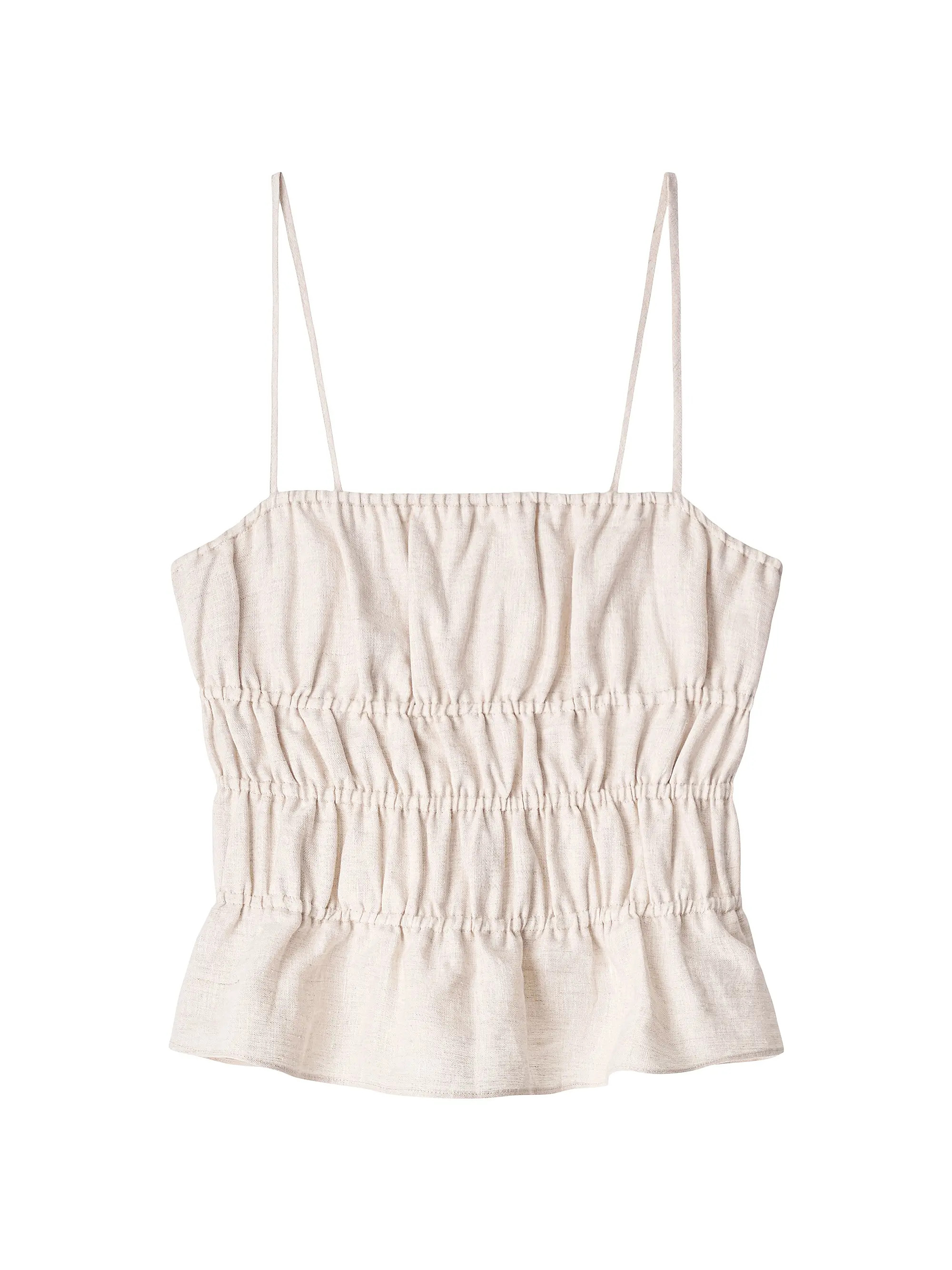 Ayla Linen Tank | Saks Fifth Avenue