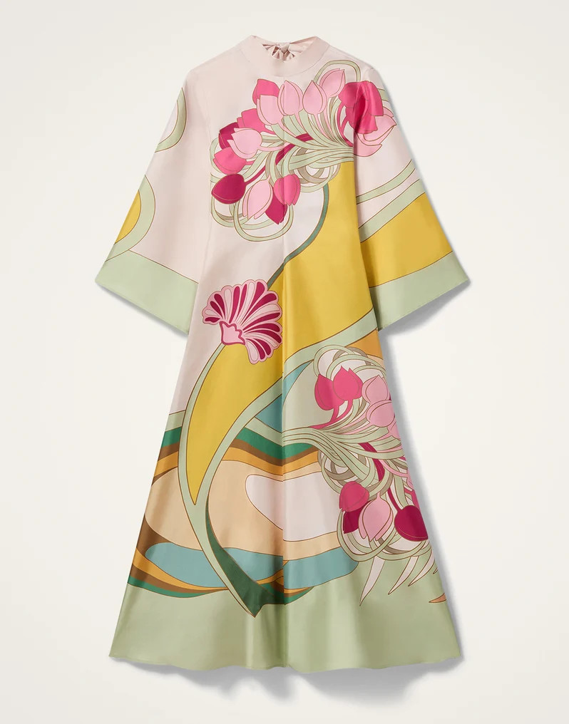 Magnifico Dress in Tulip Placée Green for Women | La DoubleJ | La DoubleJ