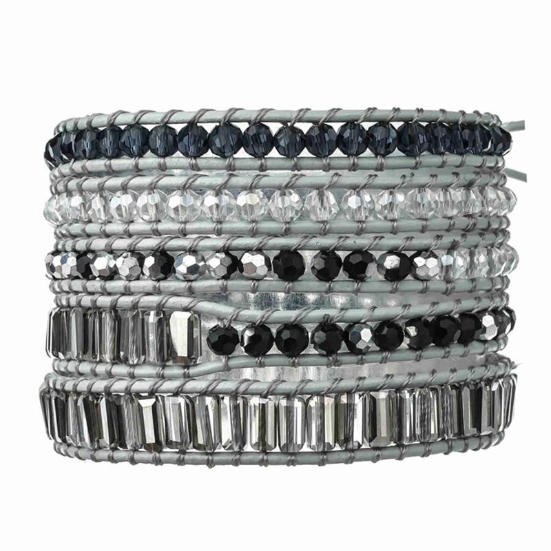 Emerald Cut Gray Dorado on Gray | Victoria Emerson