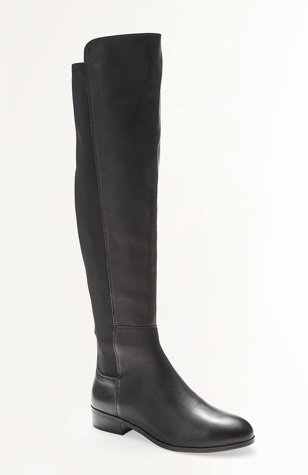 JJill GeeWaWa(R) for J.Jill leather / stretch boots | j.jill.com (US)