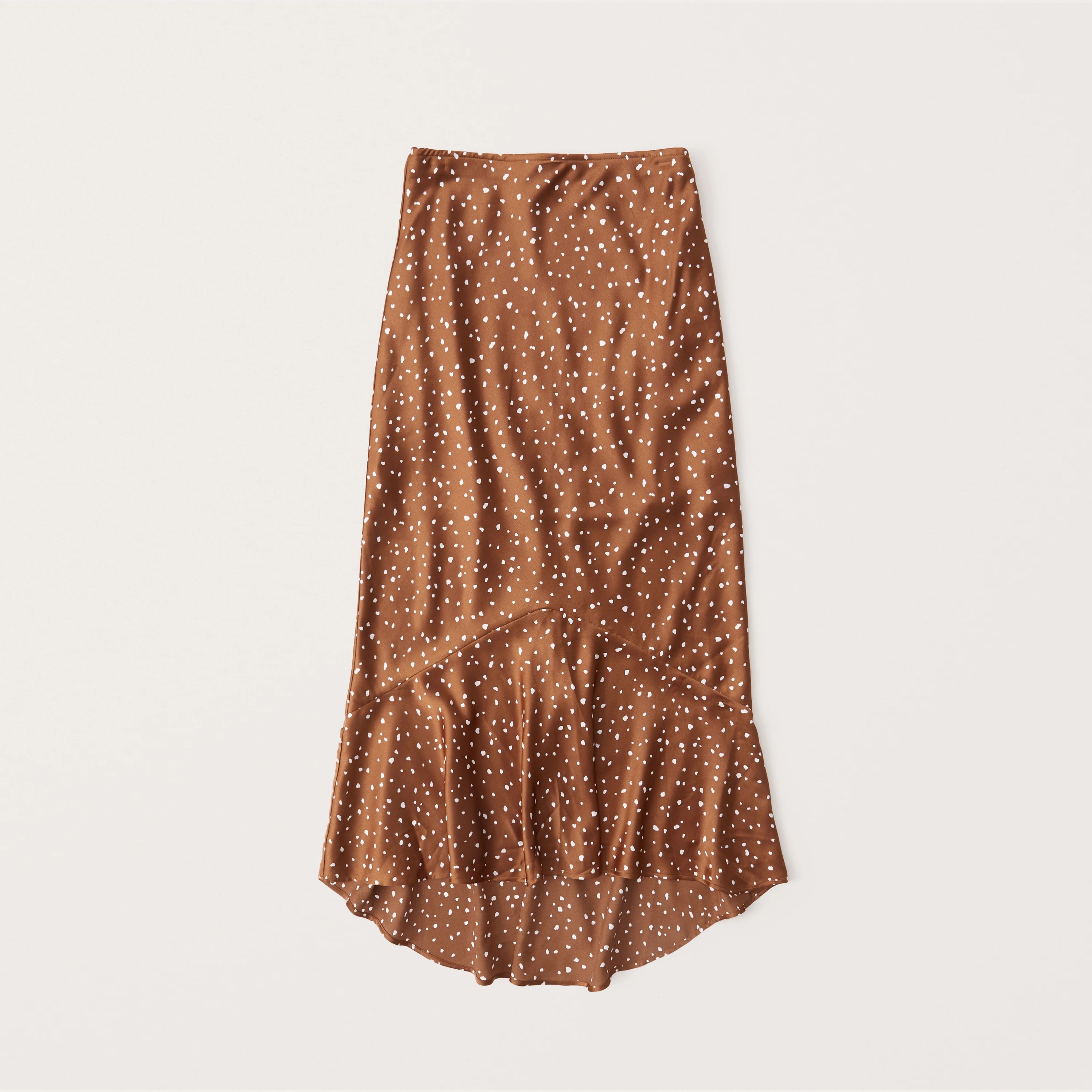 Satin Midaxi Skirt | Abercrombie & Fitch (US)