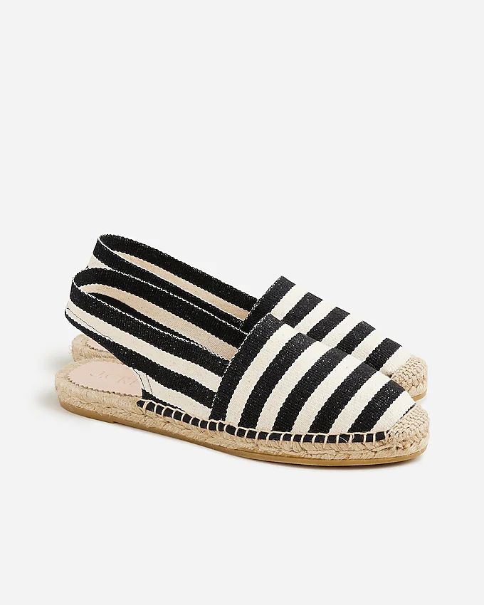 Made-in-Spain slingback espadrille sandals | J. Crew US