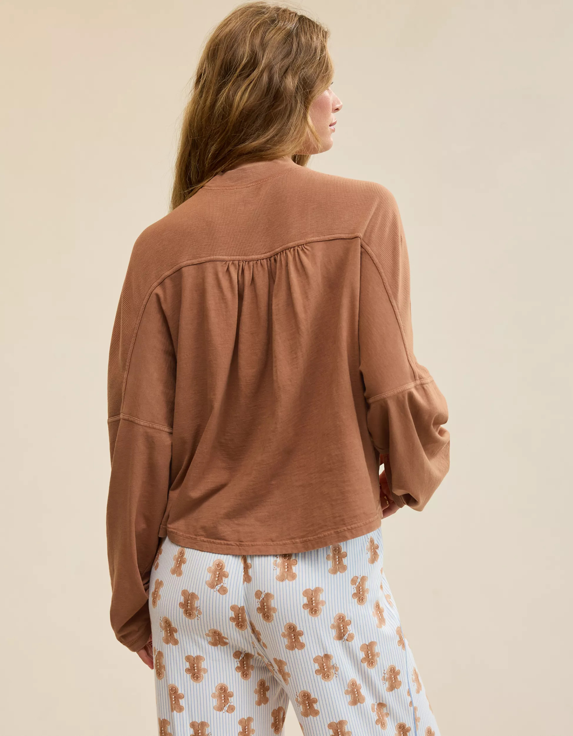 Aerie Cozy Mock-Neck T-Shirt | American Eagle Outfitters (US & CA)