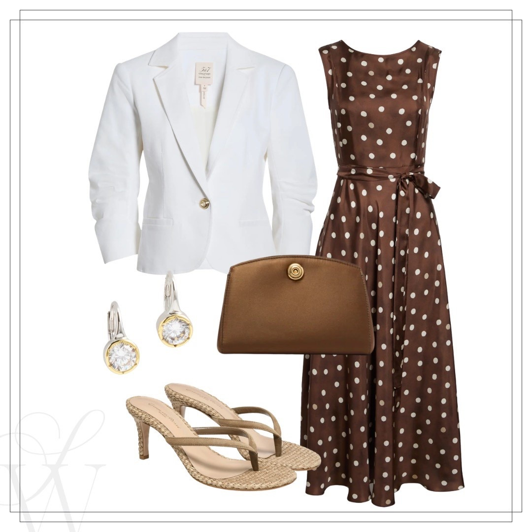 Polka dots ate trending for spring! 

#LTKOver40 #LTKdayinmylife #LTKSeasonal