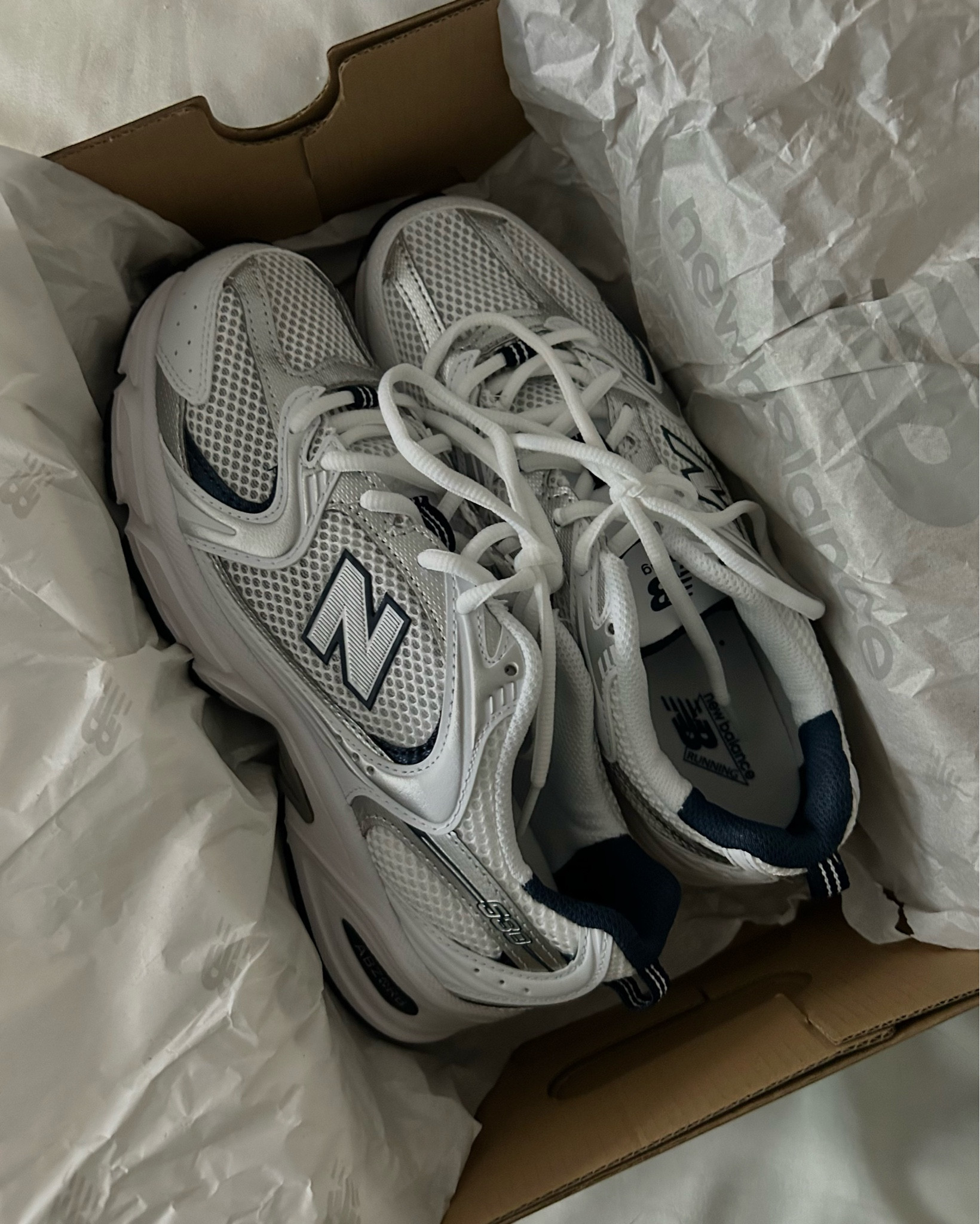 @newbalance 530s in natural indigo

sneakers, spring sneakers, spring shoes, running shoes, white sneakers, hollyfrocks

#LTKshoecrush #LTKfitness #LTKstyletip