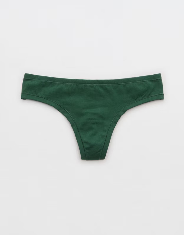 Superchill Cotton Thong Underwear | Aerie