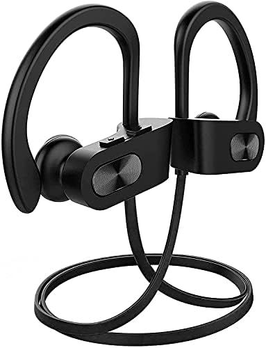 Bluetooth Headphones V5.0,Running Headphones w/16 Hrs Playtime, Bass+ HD Stereo Wireless Sports Earp | Amazon (US)