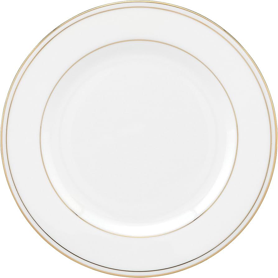 Lenox Federal Gold Bread Plate, Butter, White | Amazon (US)