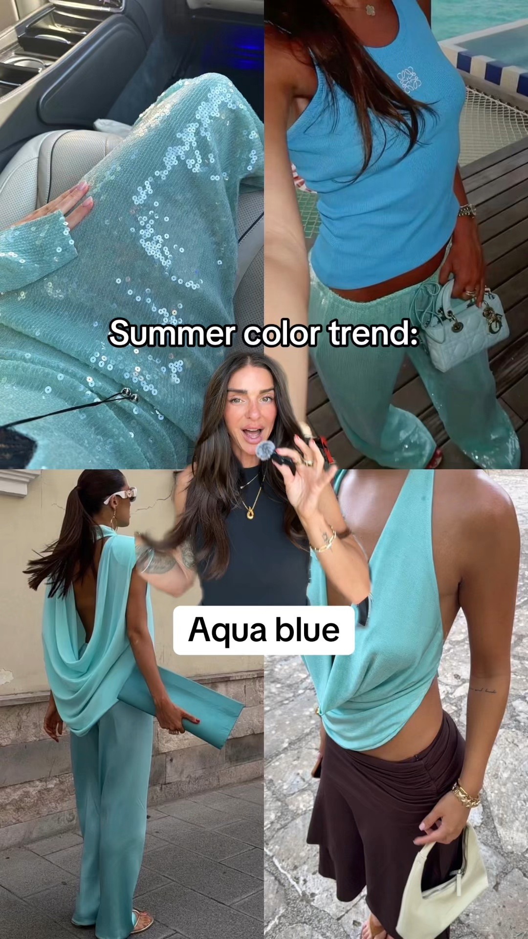 Aqua blue is a major summer color trend, but how are we styling it 

summer outfits over 40

#LTKU #LTKootd #LTKSeasonal