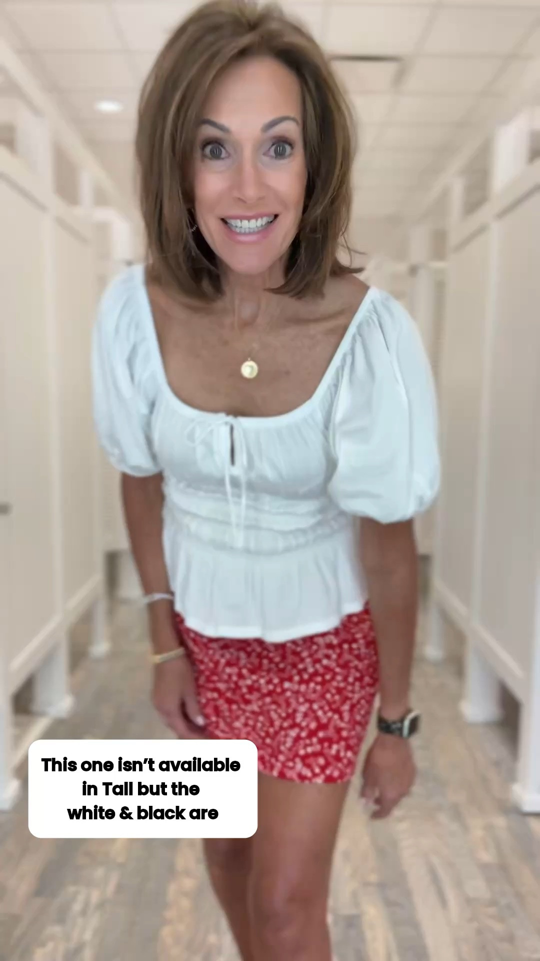Smocked top / large 
Skort - size 8
This one doesn’t come in Tall but the solid colors do 

Mother’s Day 
Summer outfit 
Memorial Day

#LTKMothersDay #LTKSaleAlert #LTKMidsize