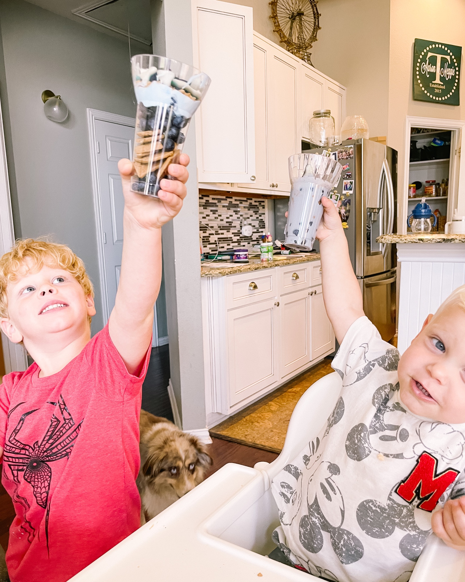 Shark week snacktivity! 🦈 Yogurt parfaits… 💙

#LTKkids #LTKfamily