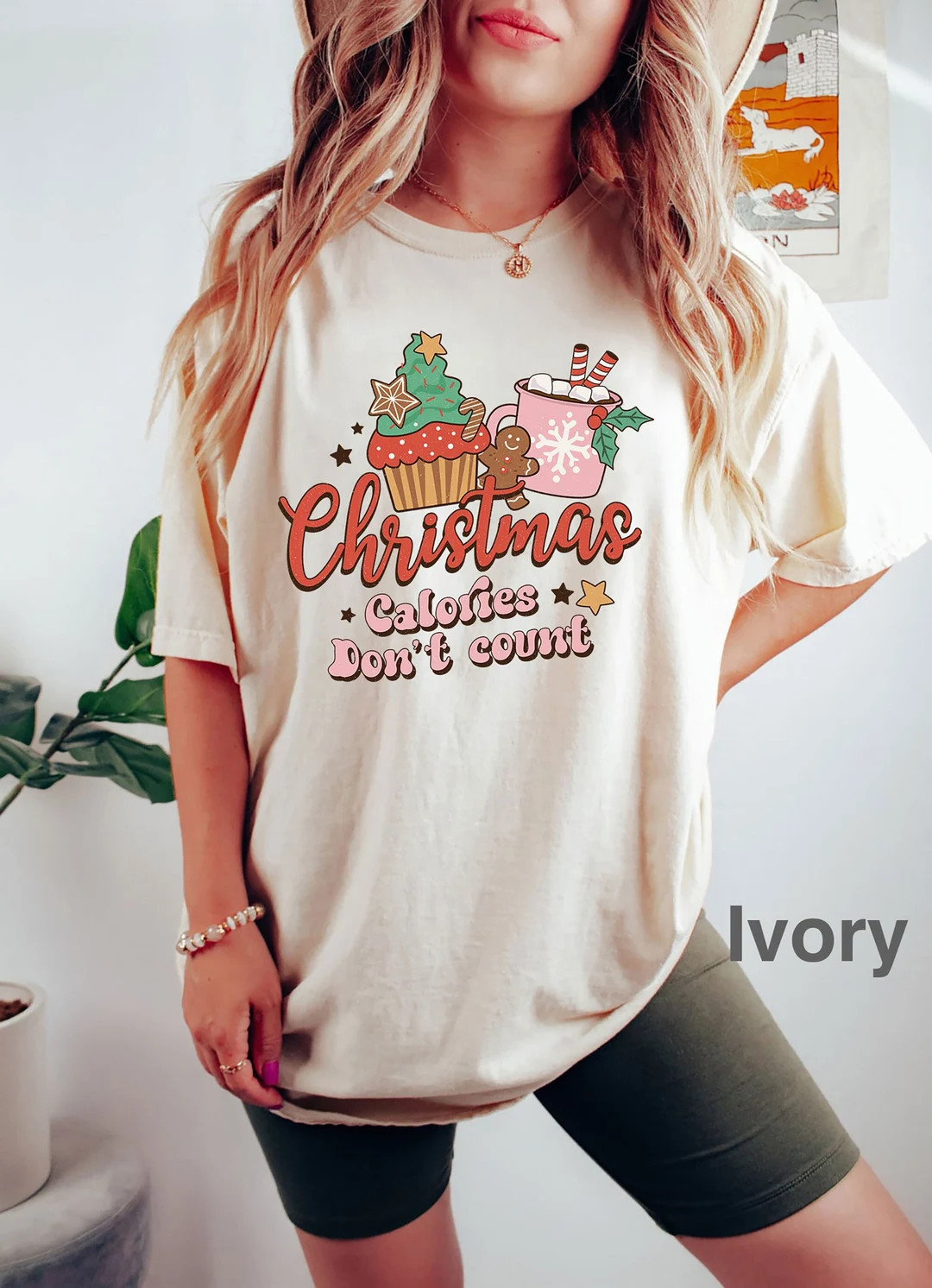 Comfort Colors® funny Christmas t-shirt, cute chritmas tee, Sweet Christmas tee, holiday apparel... | Etsy (US)