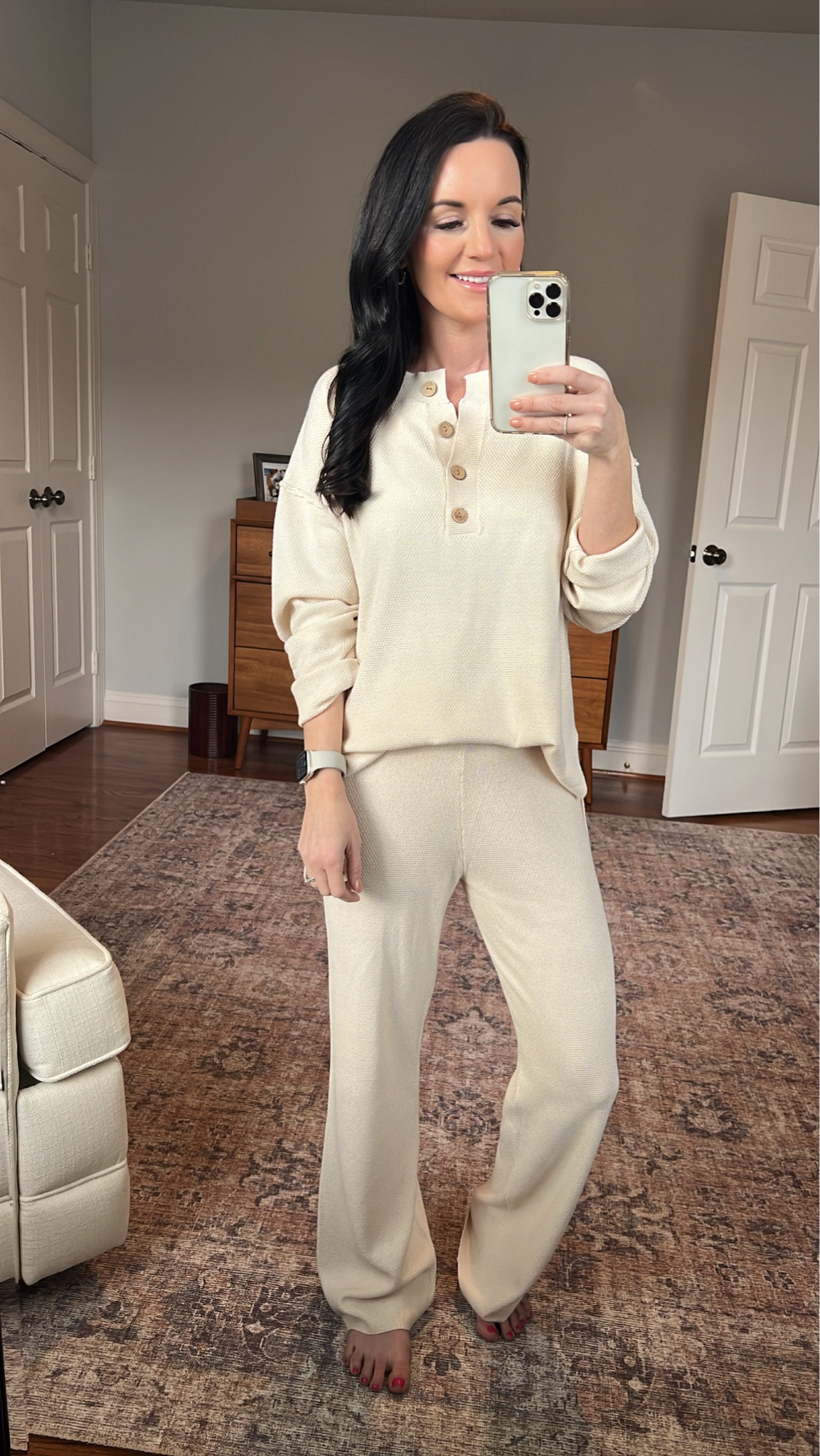 Amazon loungewear set 
Available in a bunch of colors
Wearing size s

#LTKstyletip #LTKunder50 #LTKFind