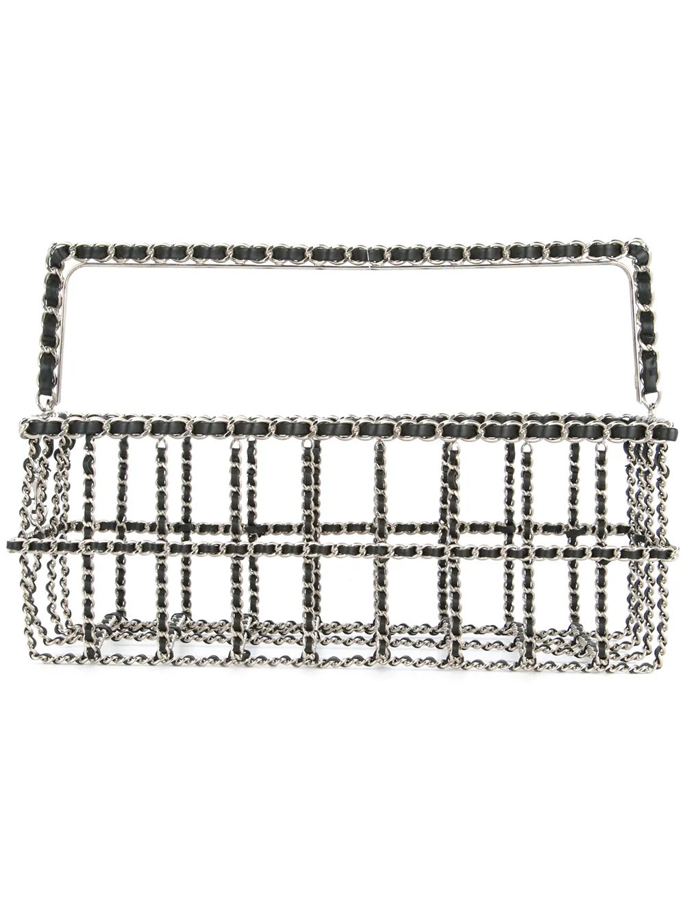 CHANEL Pre-Owned Supermarket collection bag - Metallic | Farfetch Global