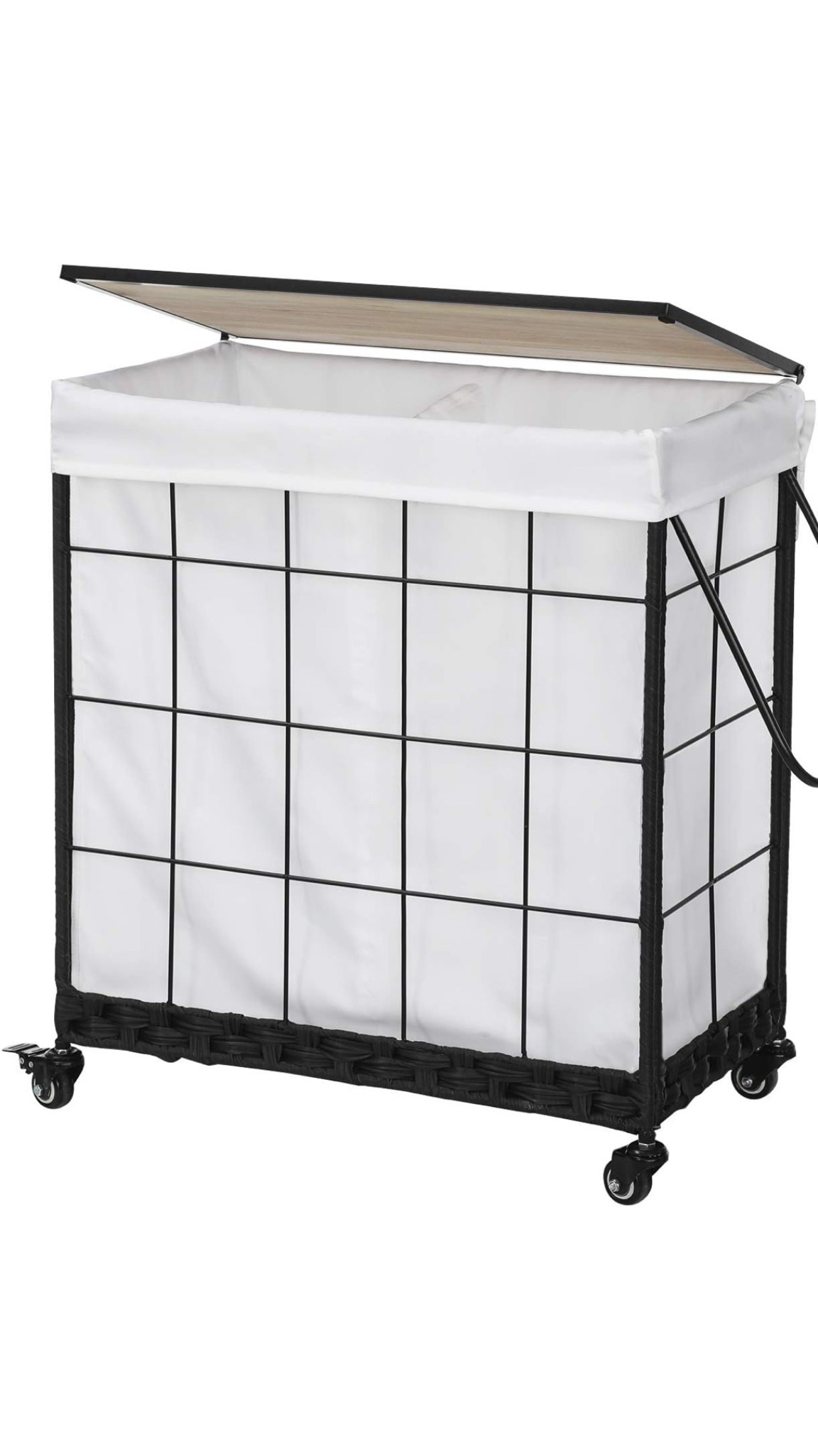 Laundry basket on wheels 

#LTKFindsUnder50 #LTKHome #LTKSaleAlert