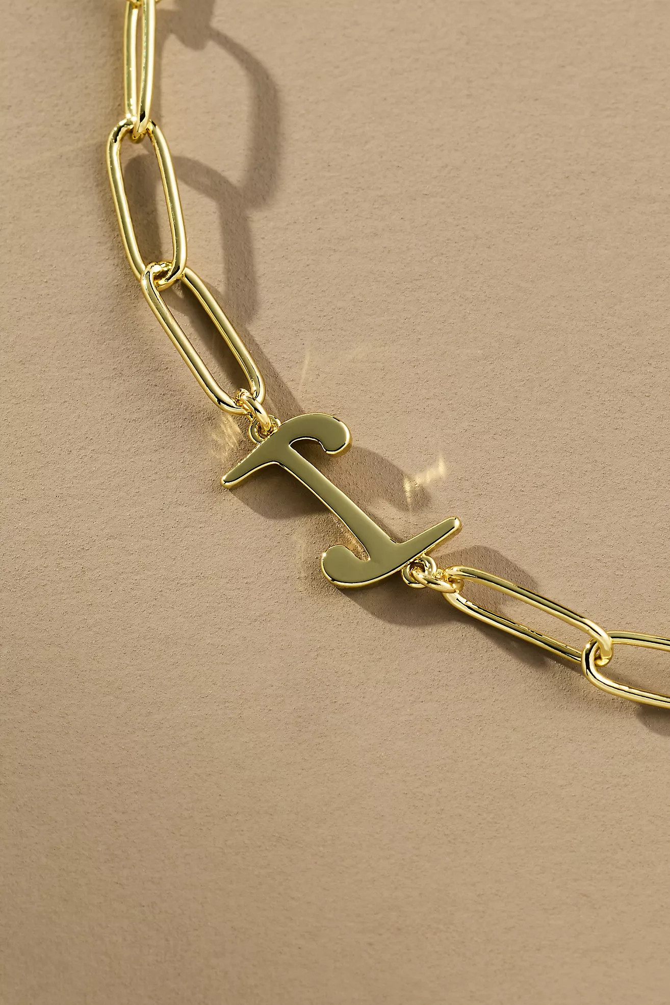 Uncommon James Cursive Initial Monogram Necklace | Anthropologie (US)