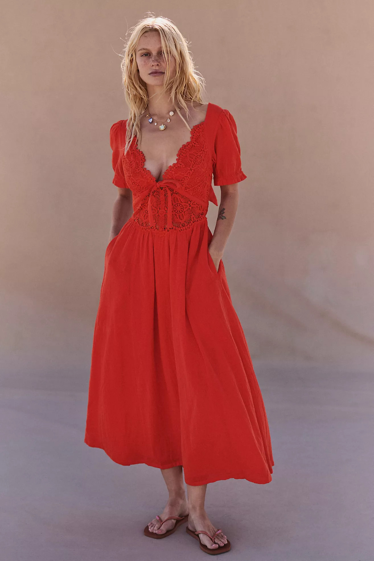 All You Need Is Lace Midi Dress | Free People (Global - UK&FR Excluded)