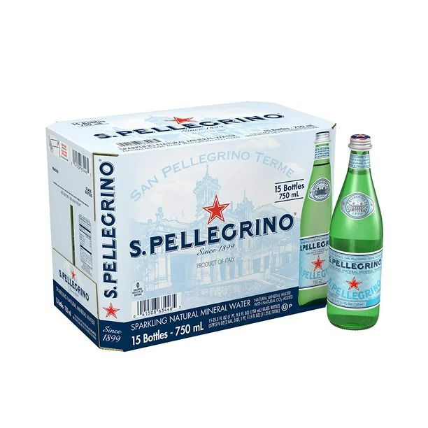 San Pellegrino Sparkling Mineral Water 25.3 oz - Walmart.com | Walmart (US)