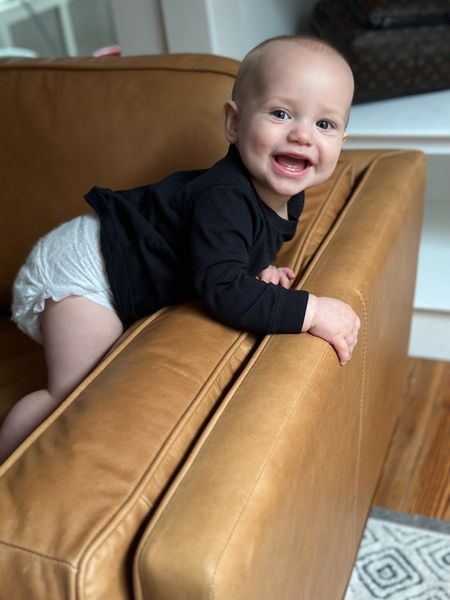 Mr adorable enjoying his New couch! 

#LTKfamily #LTKhome