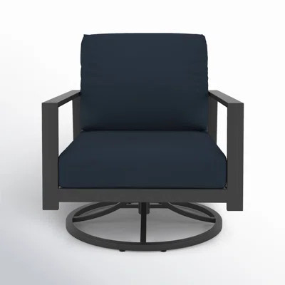 Townsend Metal Outdoor Rocking Chair with Sunbrella® Cushion | Wayfair North America