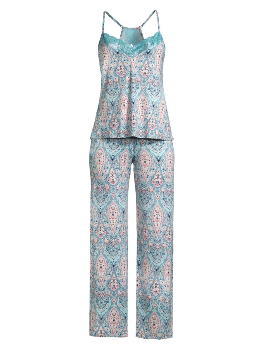 Charade 2-Piece Tapestry Pajama Set | Saks Fifth Avenue