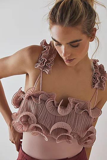 For The Frill Of It Bodysuit | Free People (UK)