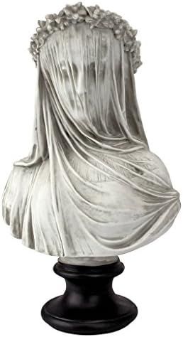 Amazon.com: Design Toscano NG31524 The Veiled Maiden Sculptural Bust,white : Home & Kitchen | Amazon (US)