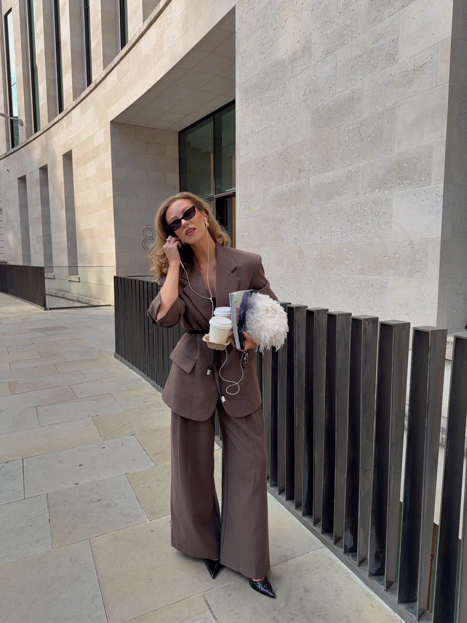 Brown suit, workwear, office outfit, autumn office outfit

#LTKuk #LTKautumn #LTKworkwear