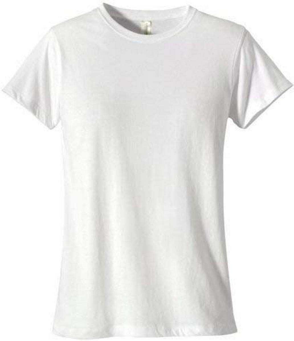 econscious Women's 100% Cotton Short Sleeve Tee (White, Small) | Amazon (US)
