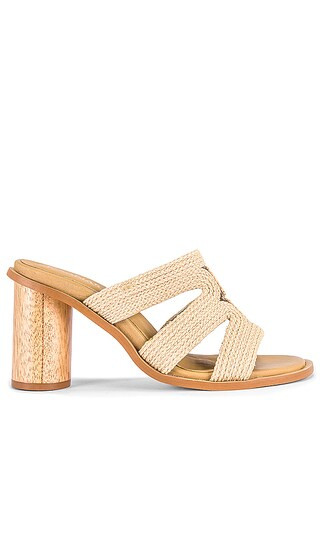Kaanas Neiva Woven Upper Heel in Beige. - size 9 (also in 11) | Revolve Clothing (Global)