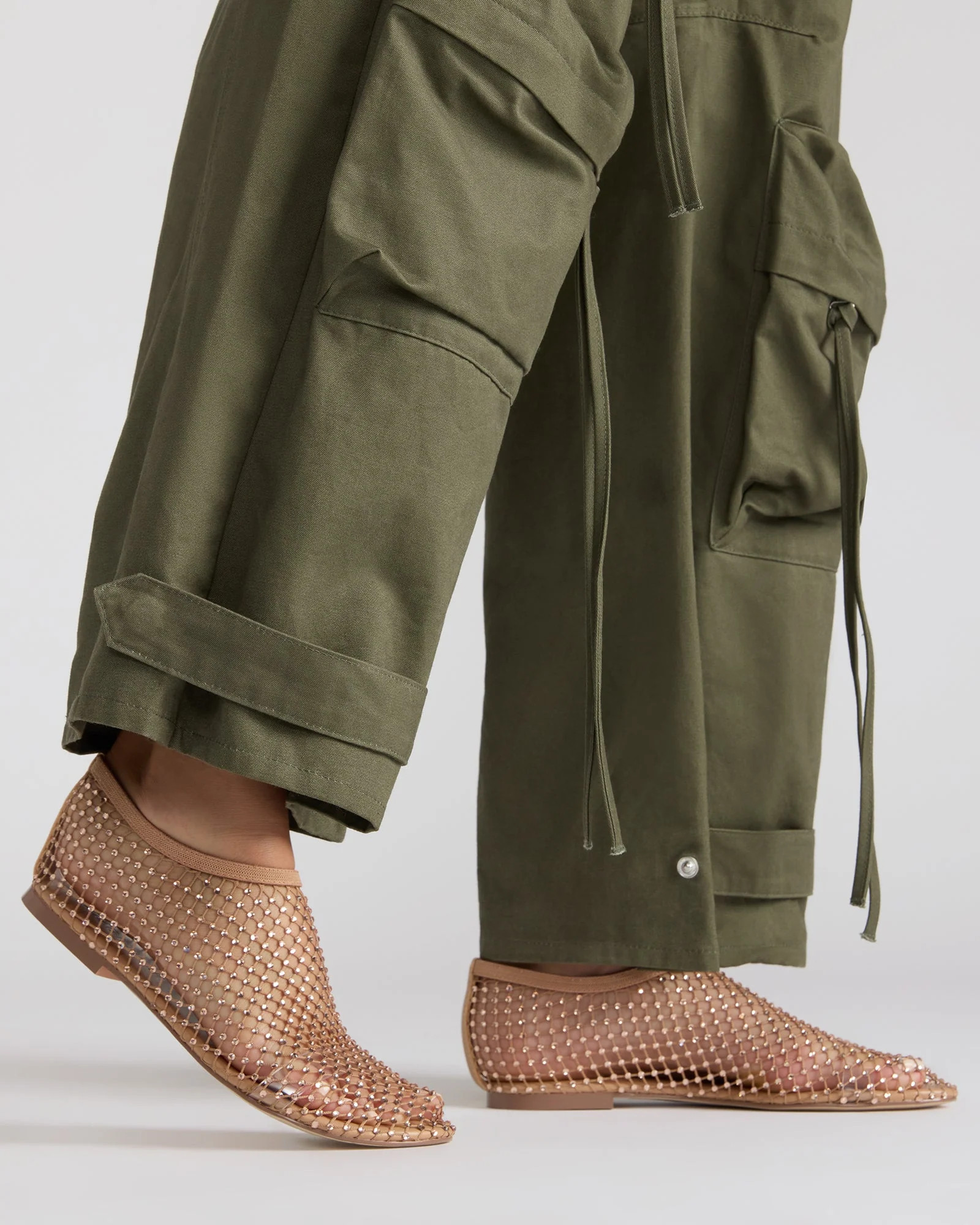 MINO Blush Rhinestones Women's Flat | Steve Madden (US)