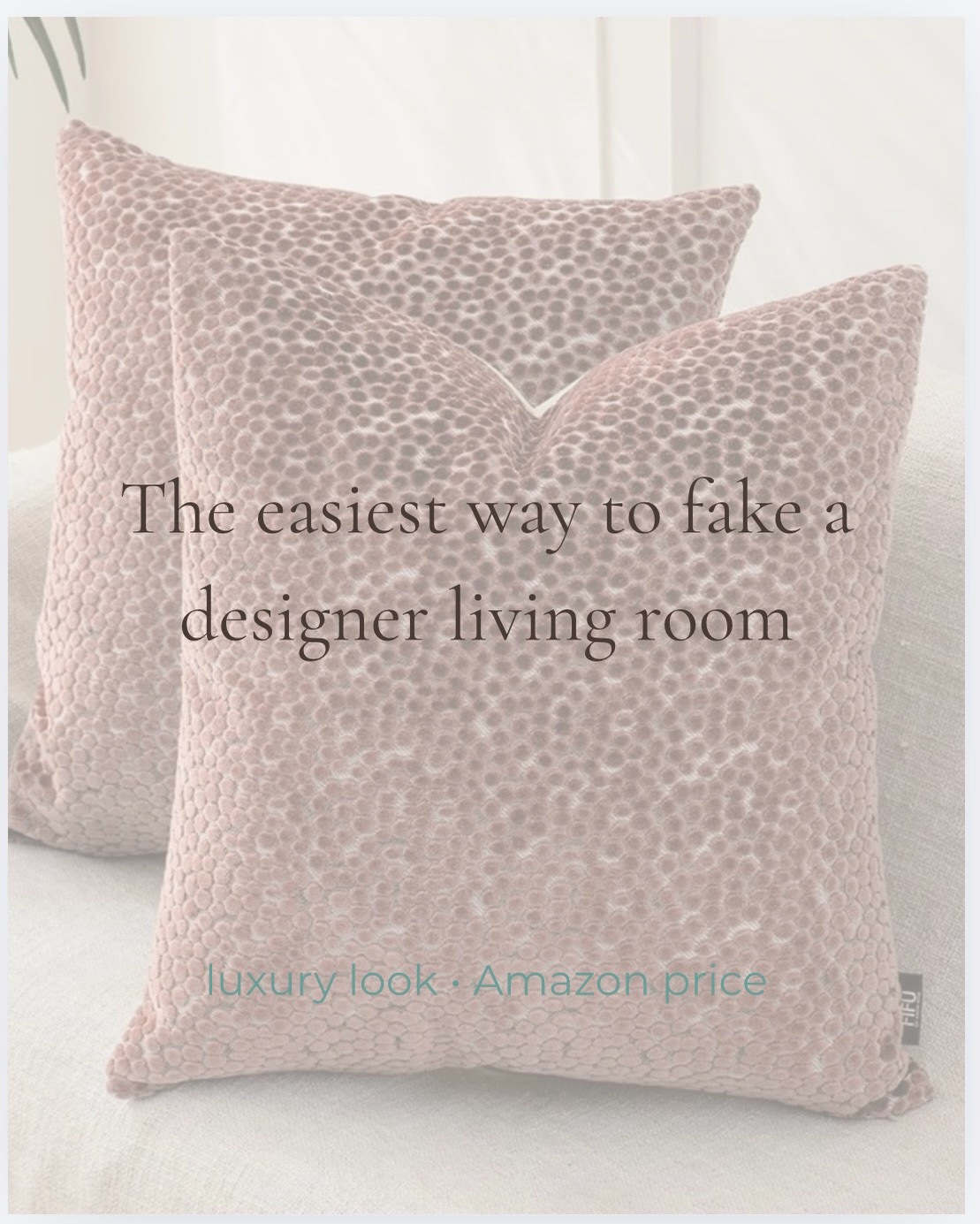 I’m convinced textured velvet pillows are one of the easiest ways to make a room look instantly more expensive ✨

These pillow covers completely changed the vibe of any sofa without replacing a single piece of furniture. The texture, the colors, the soft velvet finish… they look like something from a boutique home store instead of Amazon 👀

I’m obsessed with all the color options:
💗 dusty rose
💙 oxford blue
💜 dusty plum
💚 olive green
🩵 teal

Throw pillows are honestly my favorite low-effort home refresh because they can completely change the mood of a space in under 5 minutes.

Okay but which color would YOU pick first? 👀. #amazonhomefinds #throwpillows #homedecor #livingroomdecor #cozyhome

#LTKHome #LTKdayinmylife #LTKSaleAlert