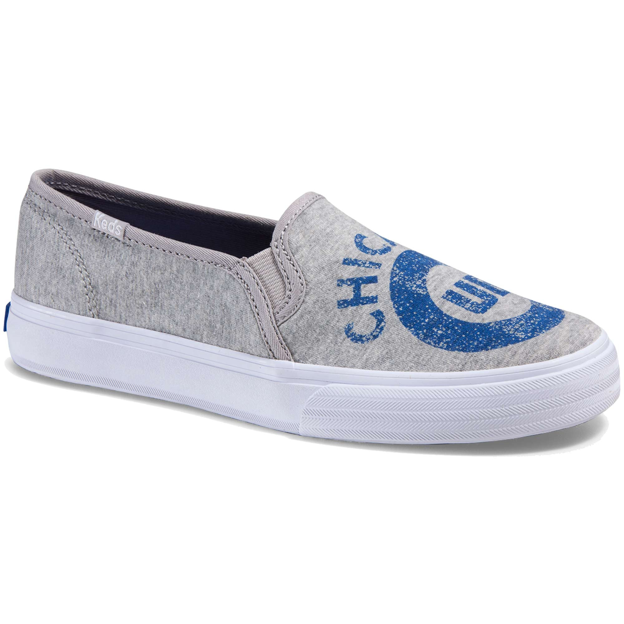 Chicago Cubs Keds Women's Double Decker Slip-On Sneakers | Fanatics