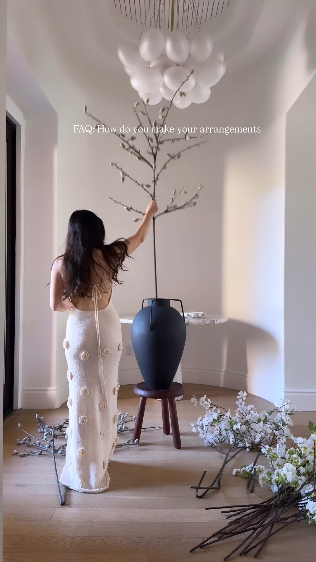 3 almond branches, 3 dogwood and 15 cherry blossoms

#LTKHome #LTKdayinmylife #LTKmomlife