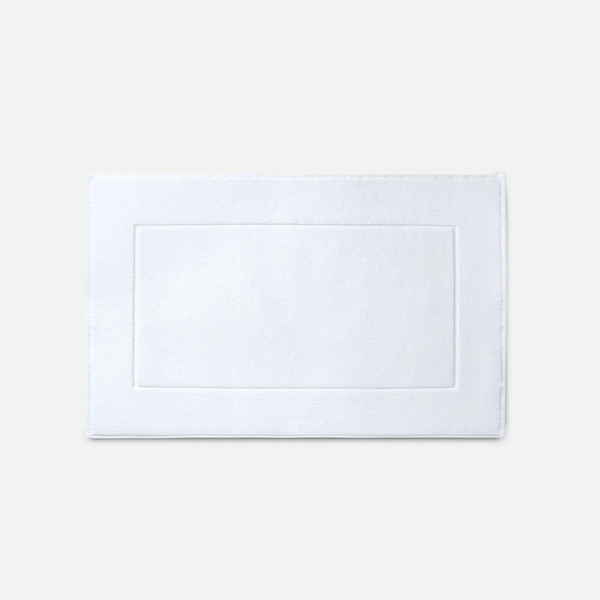 Brooklinen Classic Bath Towel Bundle: Bath Mat size Small in White | Brooklinen