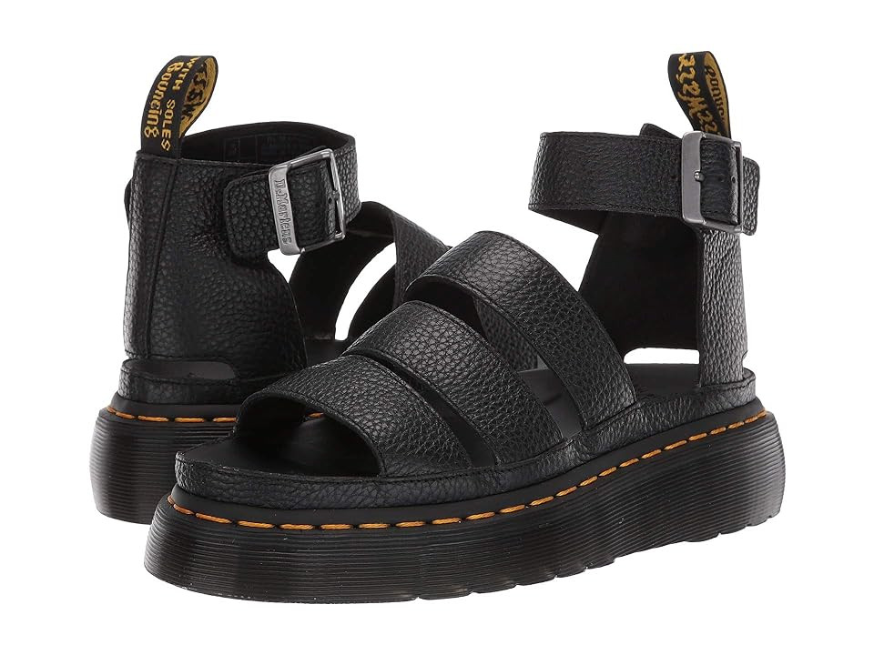 Dr. Martens Clarissa II Quad Shore (Black) Women's Sandals | Zappos